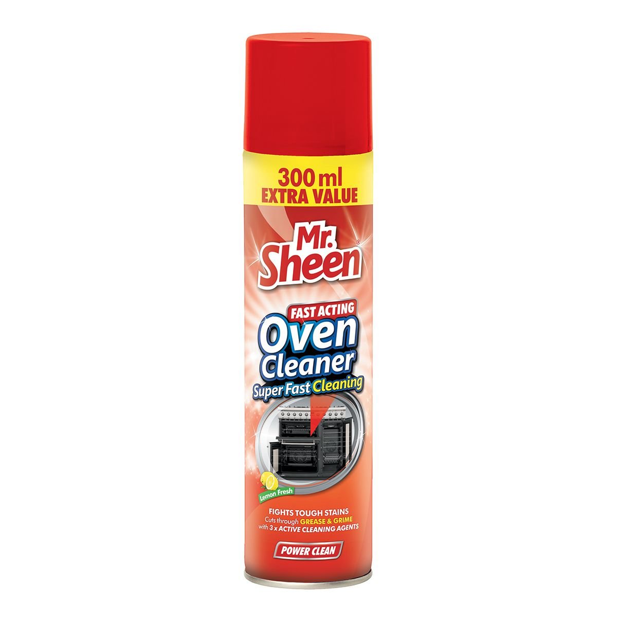 Mr Sheen Oven Cleaner Fast Acting 300ml - Kitchen