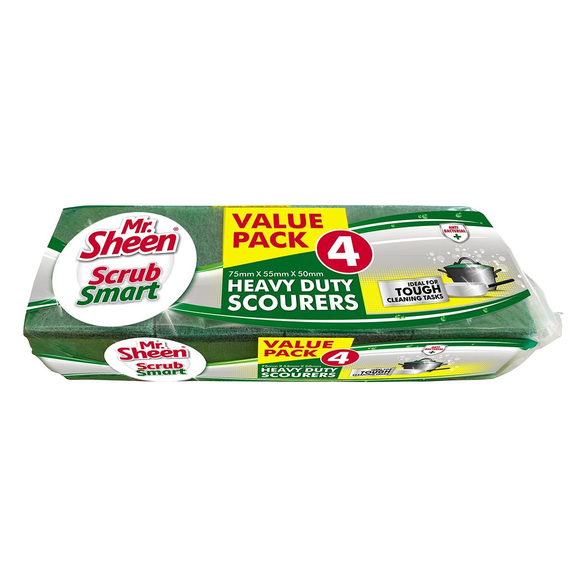 Mr Sheen Srub Smart Scourer 3+1 Value Pack - Kitchen