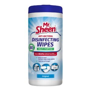 Mr Sheen Anti Bacter Disin Wipes Origin 80 Units - Kitchen