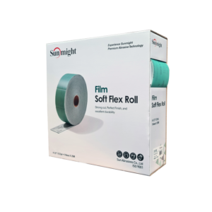 31122 Sunmight Soft Flex Pad Roll Film 114mm x 25m (1500 Grit) - Each - Abrasives & Sanding Supplies