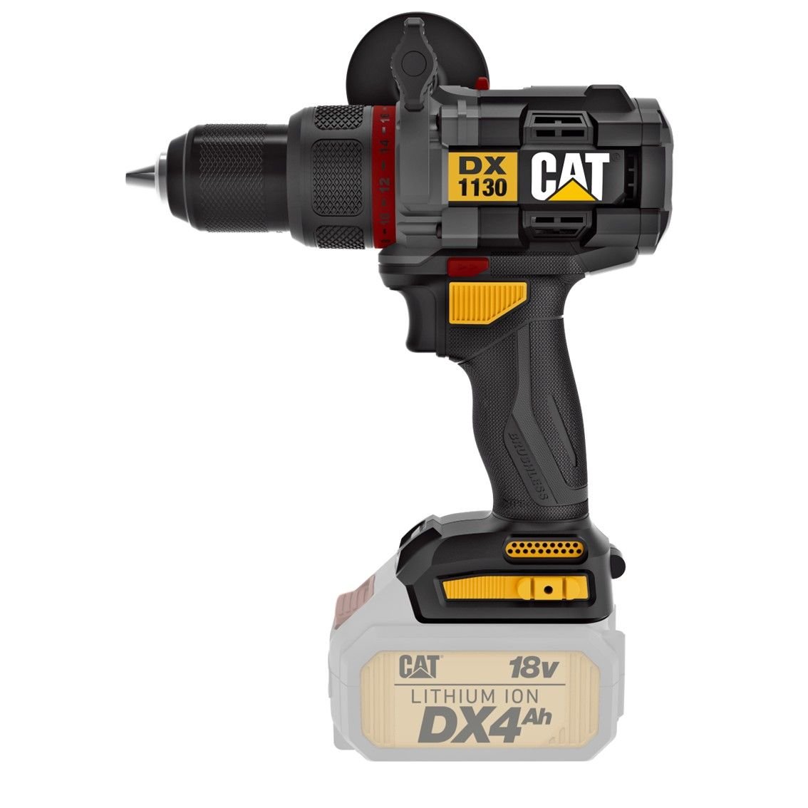 CAT 18V Brushless 80Nm Impact Drill - Bare Tool (DX1130.1) - Hand Tools