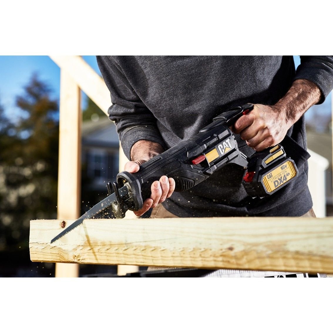 CAT 18V Brushed Reciprocating Saw - 24mm Stroke (DX5060B) - view 2