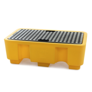 2 Drums Spill Containment Pallet for Hazardous Liquids (250 Litre Capacity) - Spill Containment Pallets