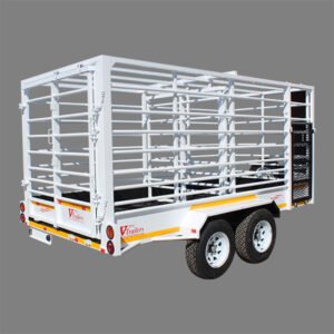 3000kg GVM Double Axle Cattle Trailer – 4.0m x 1.8m (Model SB23) - Cattle & Livestock Trailers