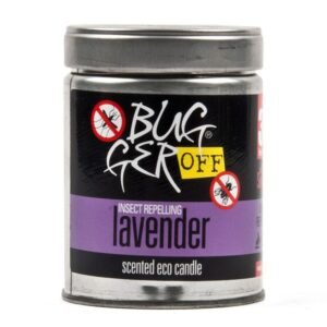 Bugger Off Eco Scented Candle Lavender - Camping and Hiking
