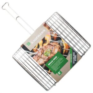 Kaufmann Braai Grid S/Steel Box Lrg 50CMX40CM - Braai