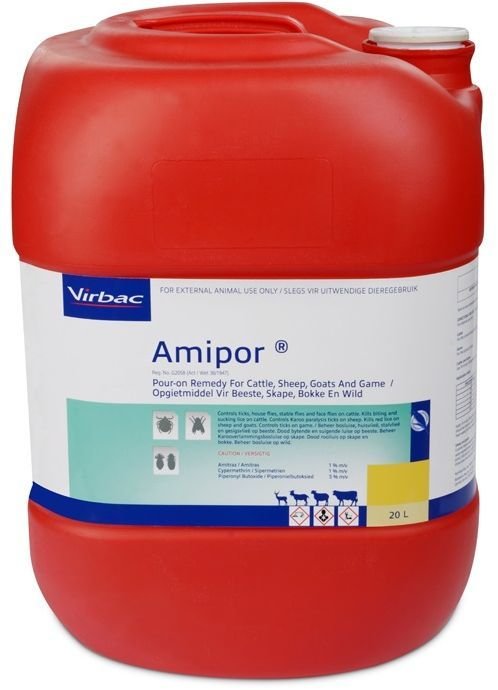 Amipor Pour On 20lt - Animals & Livestock