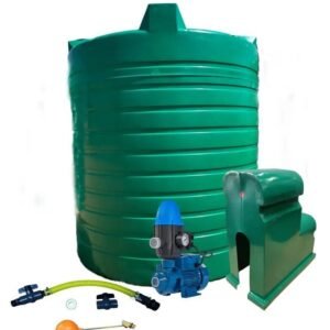 Water tank Combo Executive: 15 000l Water tank & 0.75kw Peripheral Water Pump - Water and Pressure Pumps