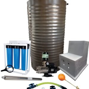 Water tank Combo Full House: 1000l Water tank & 1.5kw Intelli VSD Booster pump - Water and Pressure Pumps
