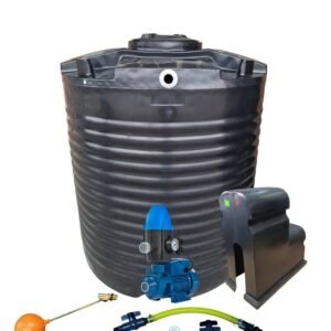 Water tank Combo Executive: 2200l tank & 0.75kw Peripheral Water Pump - Water and Pressure Pumps