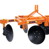 Fieldking Disc Ridger Double Row with Roller - Plough Scrapers and Disc Harrows
