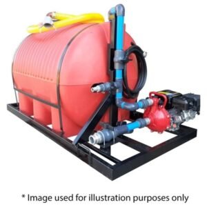 1000l Fire Fighter 2.8bar-1-outlet bakkie sakkie - Fire Fighting Units