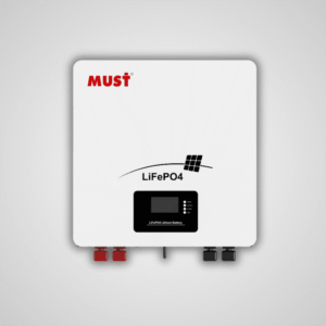 Must 2.56kWh 100Ah Lithium 24V Battery + In Built Wi-Fi - Batteries