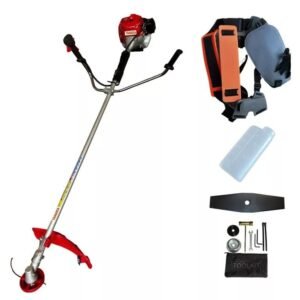Tanaka AE500 Heavy-Duty 50.2cc 2-Stroke Petrol Brush Cutter - Brush Cutters and Trimmers