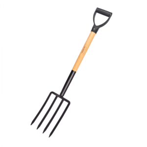 Tramontina Black Digging Fork 74cm Wooden Handle - Garden Care