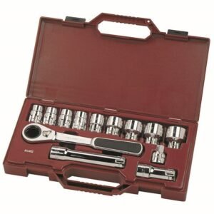 Kraftwerk 13pc Open Socket Set with Ratchet 19 - 34mm (T4022) - Hand Tools