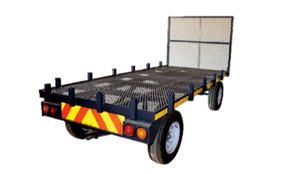 Dicla Trailer Vegetable 2 Ton 2 Axle with Seedling tray add on - Trailers